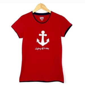 Lazy One 100% cotton pajama top